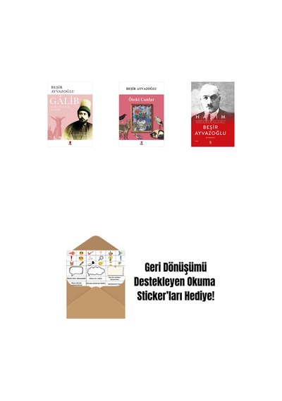 Gâlib - Kuğunun Son Şarkısı + Öteki Canlar + Haşim Ciltli + Okuma Sticker'ları