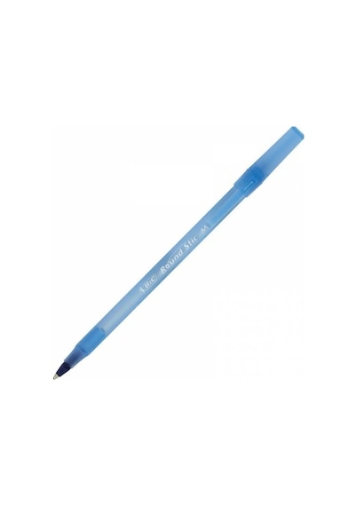 Bic Round Stic Tükenmez Kalem Mavi 60'lı Kutu Çok Renkli