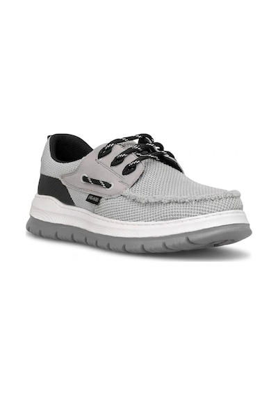 King Paolo K1339 Hawai Erkek Memory Foam Casual Ayakkabı Gri