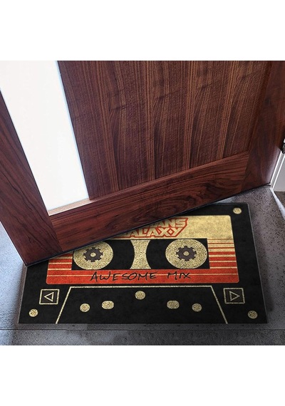 Kapı Önü Paspası - Modern Ve Şık Kapı Paspası Ev, Ofis Ve Dış Mekân Kullanımı İçin Awesome Mix 45x65 Çok Renkli