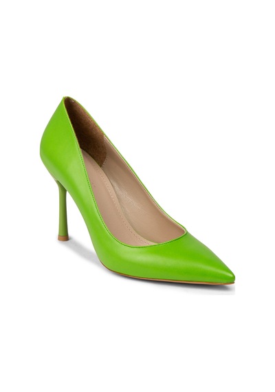 Deery Kadın Yeşil Stiletto Topuklu Ayakkabı - P4539zyslm01 Yeşil