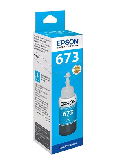 Epson T6732 Cyan Mavi Şişe Mürekkep T67324A