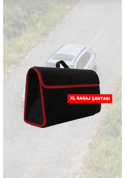 Tercel Uyumlu Bagaj Çantası Siyah Renk Koltuk Yastığı Lüks Model