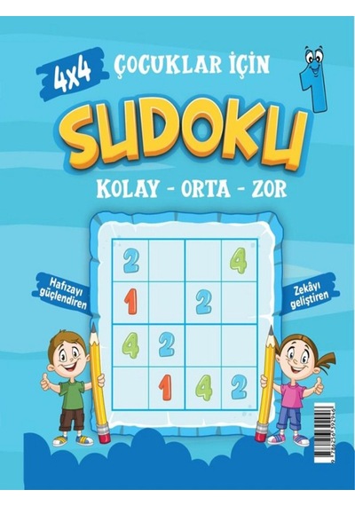 Çocuklar İçin Sudoku Kolay-orta-zor