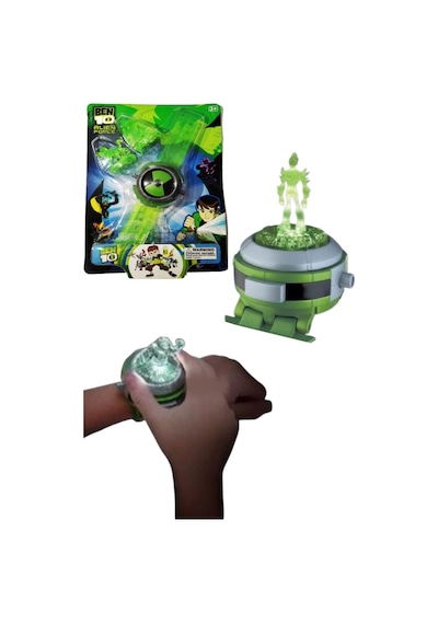 Uzay Figürlü Sesli Işıklı Ben 10 Oyuncak Saat Benten Ben10 Saat