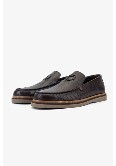 Valmenti Erkek Hakiki Deri Kahverengi Loafer Ayakkabı 1008 Val-3625 Erk Ayk Y26 Kahve Alk