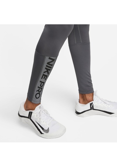 Nike Pro Dri-fıt Dm6003-068 Erkek Spor Tayt Gri