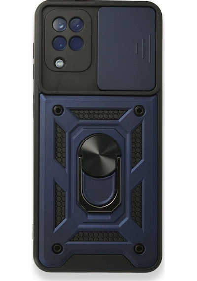 Samsung Galaxy Uyumlu M12 Kilif Tank Aramid Sürgülü Vega Yüzüklünano 553977210