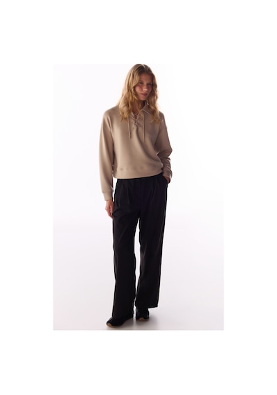 Penti Siyah Daily Chic Yüksek Bel Pantolon