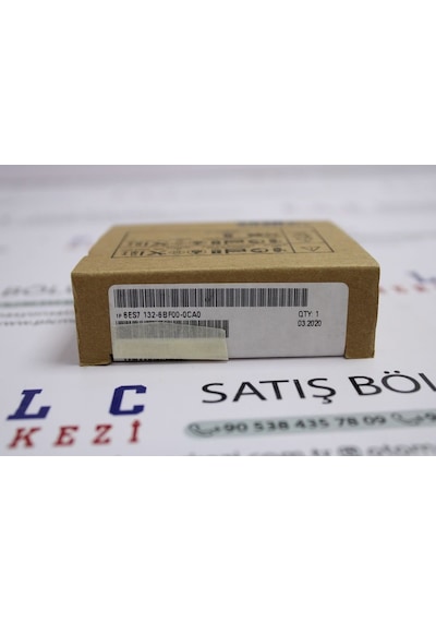 6ES7132-6BF00-0CA0, 6ES7 132-6BF00-0CA0 SIMATIC ET 200SP, DIGITAL OUTPUT MODULE, 8 DO ÜRT GARANTİLİ