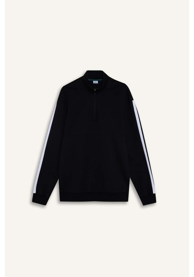 Defacto Standart Fıt Sweatshirt G8676ax25wnbk81 Siyah-bk81