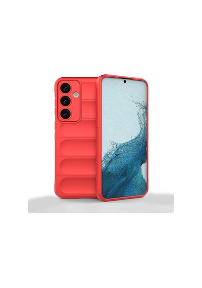 Samsung Uyumlu Galaxy S24 Kılıf Optimum Lens Çerçeveli Silikon Kapak