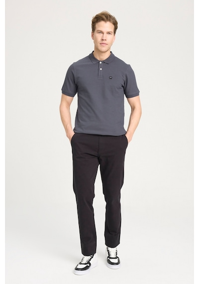 Kısa Kollu Polo T-shirt Anthracite-anthracite Anthracite