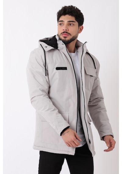 Stilkombin İçi Kürklü Torba Cepli Spor Likra Kumaş Mont Pldp 2988 50410 001