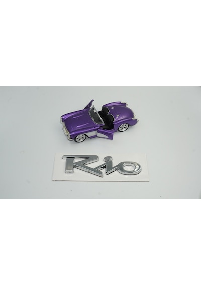 Kia Rio 2006-2011 Krom Abs 3M 3D Bagaj Yazı Logo