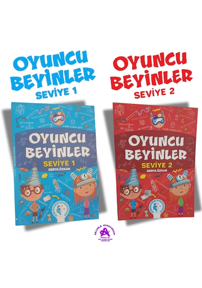 Tazof Oyuncu Beyinler Seviye 1-2 2 Kitap Bir Arada