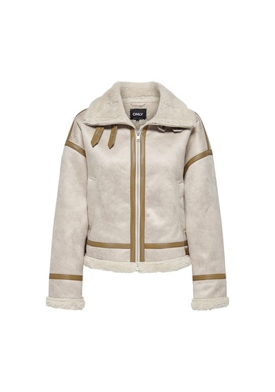 Only Kadın İçi Kürklü Mont 15322042 Taş