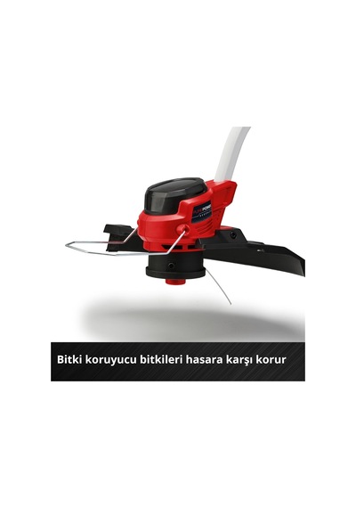 Professional Akülü Kenar Kesme Gp-ct 36/35 Li Bl-solo Power X-change 36 V, Otomatik Misina Makarası, Kömürsüz, Bitki Koruyucu