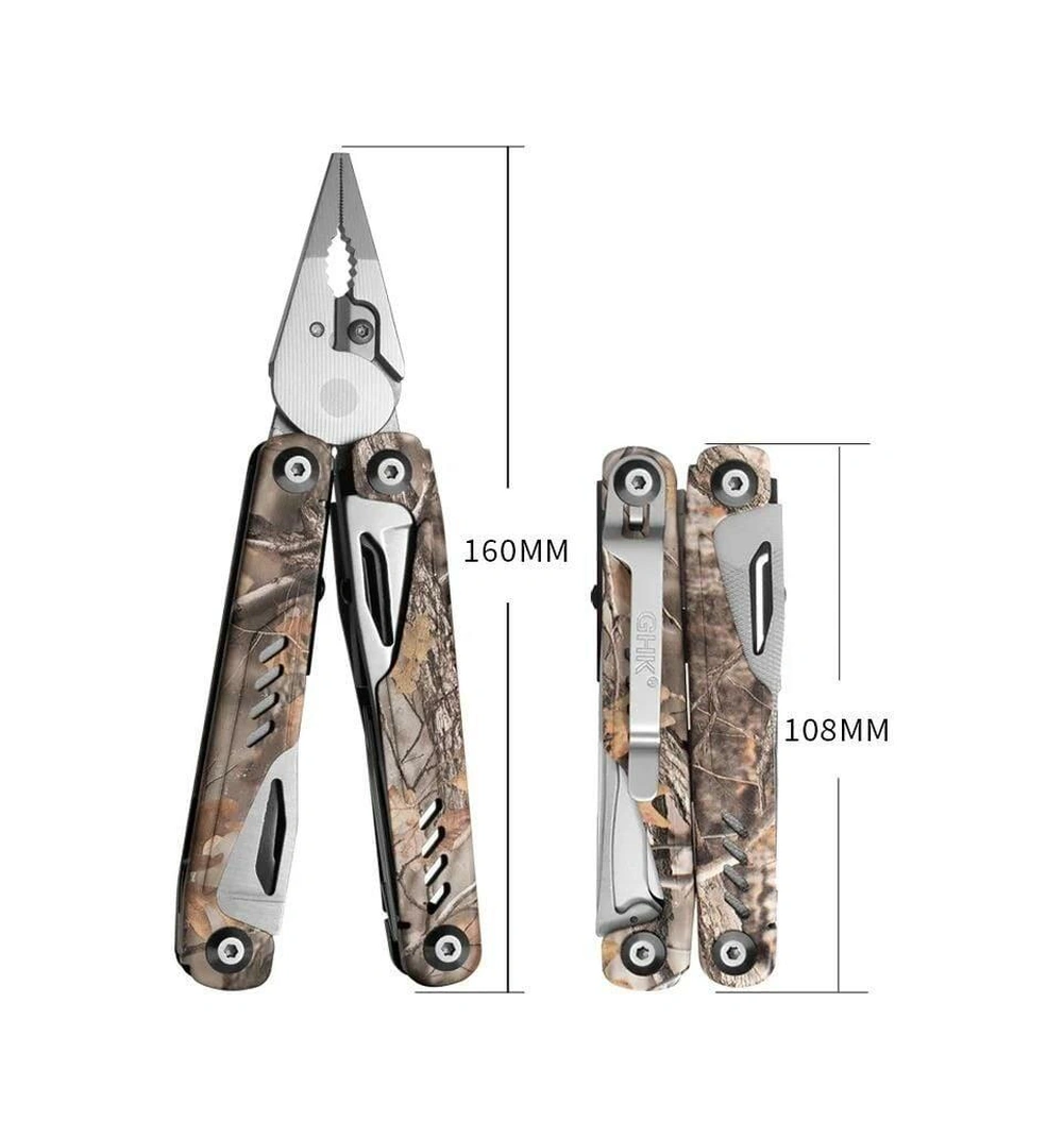 Grand Kamp Harvest Ghk15 Çok Amaçlı Pense Multi Tool Çok Renkli