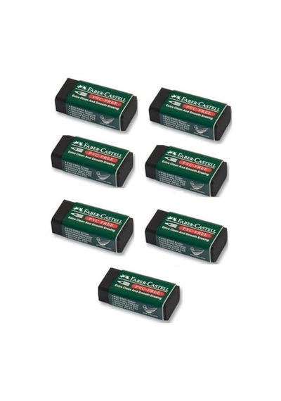 Faber Castell Silgi Siyah Küçük Boy 7 Adet