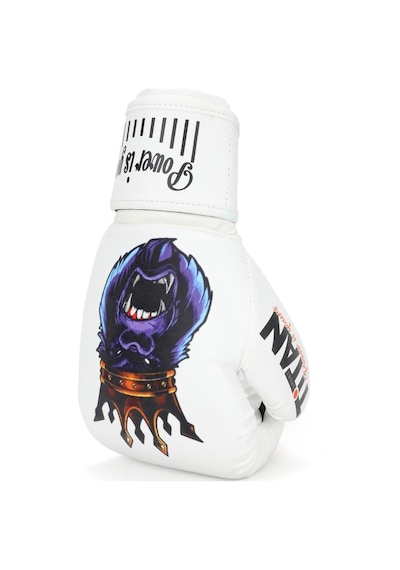 Titan Sport Beyaz Goril Desenli Boks Eldiveni Çok Renkli