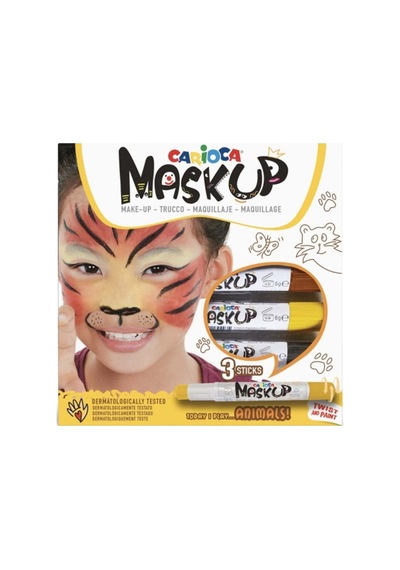 Mask Up Yüz Boyası 3 Renk Animals