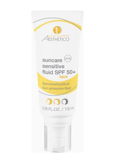 Aesthetico Aesthetıco Suncare Sensitive Fluid Spf 50+, Hassas Ciltler Için Yüksek Koruma Güneş Kremi