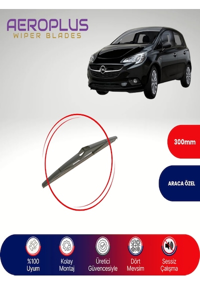Aeroplus Opel Corsa E Arka Silecek 2015-2019