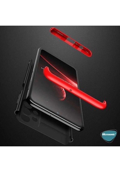 Microsonic Samsung Uyumlu Galaxy A23 Kilif Double Dip 360 Rose Gold 557085842