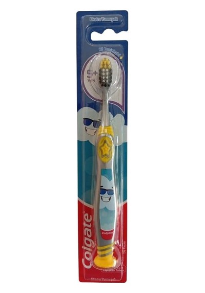 Colgate Gri Bulut Çocuk Diş Fırçası 5+ Yaş Ekstra Yumuşak Kıllı