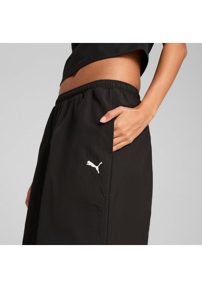 Puma Wardrobe Ess Woven Maxi Skirt Kadın Etek Siyah