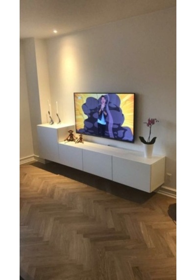 Dizayn Lotus Tv Ünitesi Joy Dizaynn Lotus Beyaz Tv Ünitesi