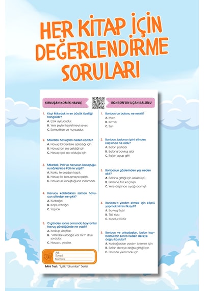 1. Sınıflar İçin Meb Uyumlu Tavsiyeli 15 Adet Hikaye Öykü Kitapları - Anetil + Değerlendirme
