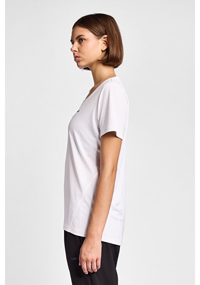 Lescon Kadın Koşu Kısa Kol T-shirt 25b-2015 Beyaz