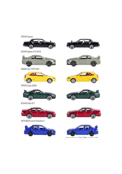 Majorette - Premium Japonya Serisi Honda Civic Type R Ek9 Sarı