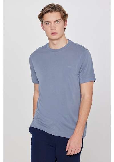 Lee Bisiklet Yaka T-shirt L2610126035 Gri