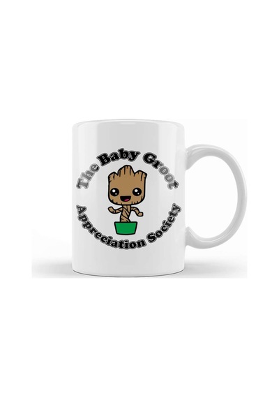 Guardians Of The Galaxy Baby Groot Appreciation Society Kupa Bardak Porselen Karışık