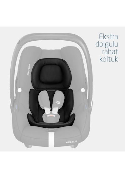 Maxi-Cosi Cabrio Fix I-Size Adac'lı Bebek Oto Koltuğu ve Ana Kucağı 0-13 kg Essential Black