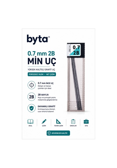 Tombow 0.7 Mm 2b Min Uç Mekanik Kalem Ucu