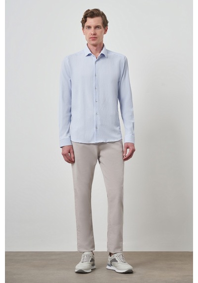 Morven Erkek A. Mavi Gofre Trend Desenli Dynamic Fit İtalyan Yaka Gömlek 25ms004023311 A. Mavi A. Mavi Morven Erkek A. Mavi Gofre Trend Desenli Dynamic Fit İtalyan Yaka Gömlek 25ms004023311 A. Mavi A. Mavi