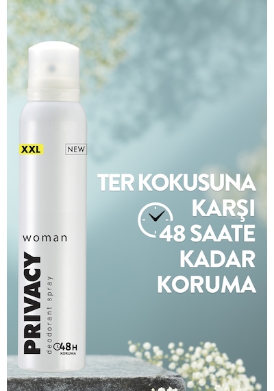 Privacy Woman Kadın Deodorant 4x200 Ml
