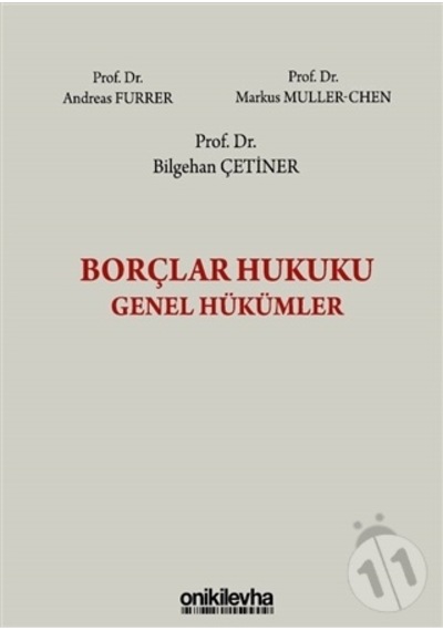 Borçlar Hukuku Genel Hükümler-Bilgehan Çetiner