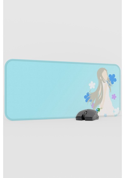 Anohana Anime V3 - 70x30 Xl Gaming Kauçuk Kaymaz Taban Mouse Pad Fare Altlığı