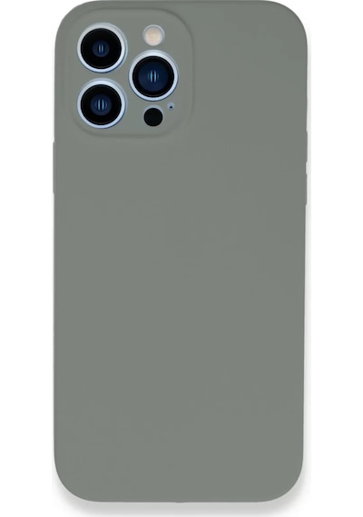 Newface Apple, Uyumlu iPhone 13 Pro Max Kılıf Lansman Legant Silikon - Gri