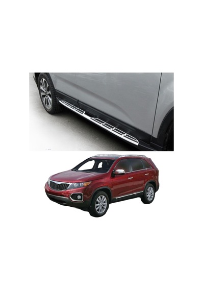 Kia Sorento 2010-2013 Model Arası Yan Basamak Side Step Oem Square Style