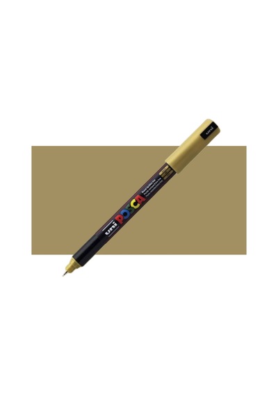 Posca Marker Kalem Pc-1mr 0.7mm Altın Diğer