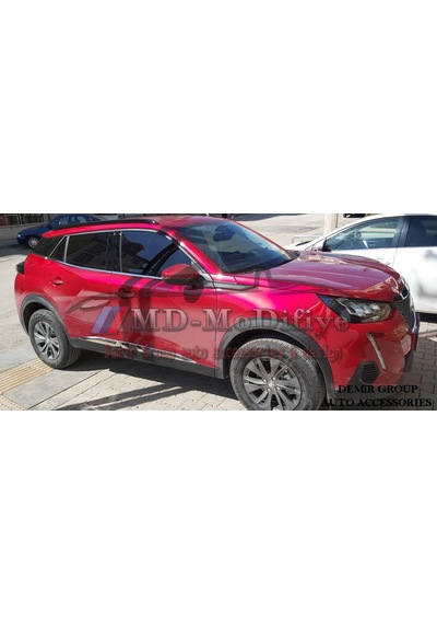 Peugeot 2008 2 Krom Cam Çerçevesi 12 Prç .2020 Üzeri N11.1757