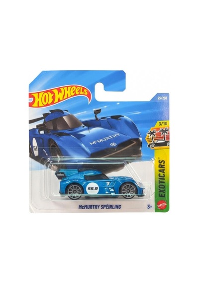 Hot Wheels Exoticars Mcmurtry Speirling Jjh81 Çok Renkli