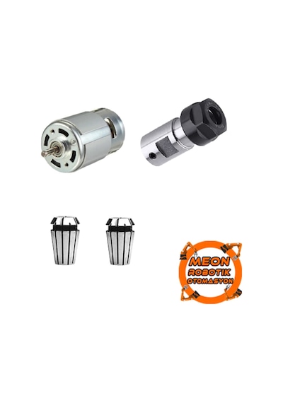 Rs775 Dc Motor Mini Spindle Seti