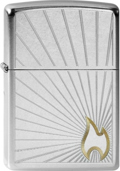 Zippo Two Tone Dizayn Çakmak Gri